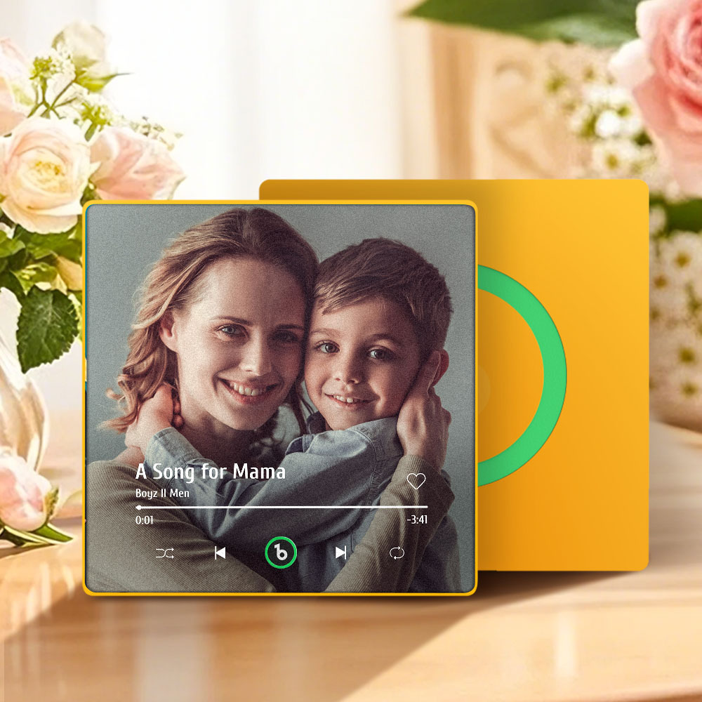 Custom Music And Photo Fridge Magnet That Plays Music Mother's Day Gifts - Fridgebeatsau