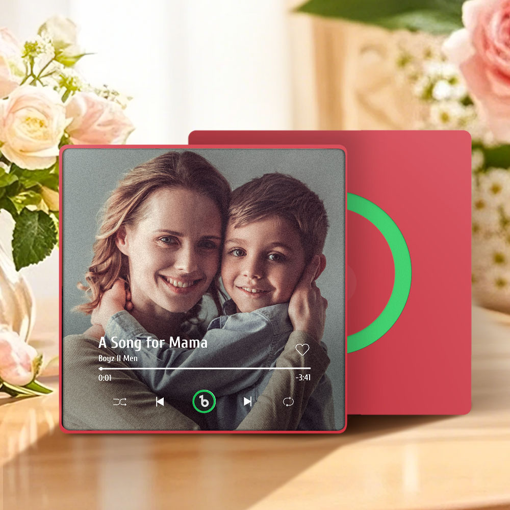 Custom Music And Photo Fridge Magnet That Plays Music Mother's Day Gifts - Fridgebeatsau