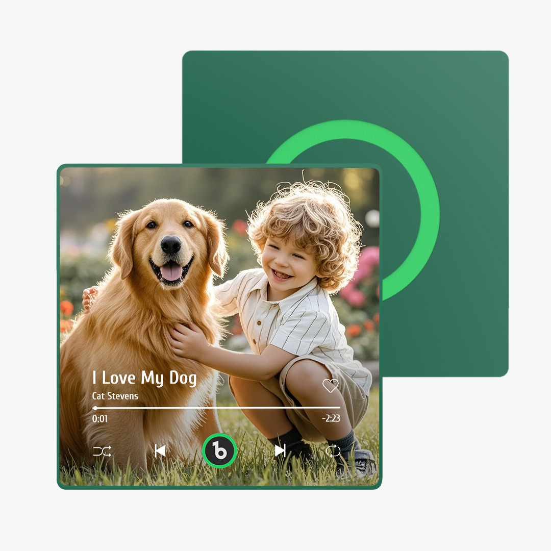 Custom Music And Photo Fridge Magnet FridgeBeats Pro Supports Bluetooth Connectivity - Fridgebeatsau