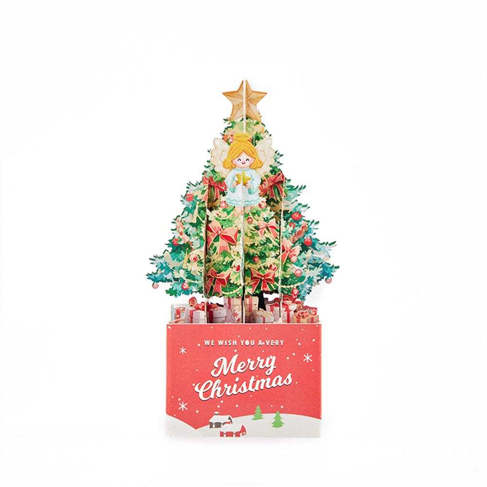 Christmas 3D Pop Up Card Christmas Tree Box Greeting Card - GiftLab