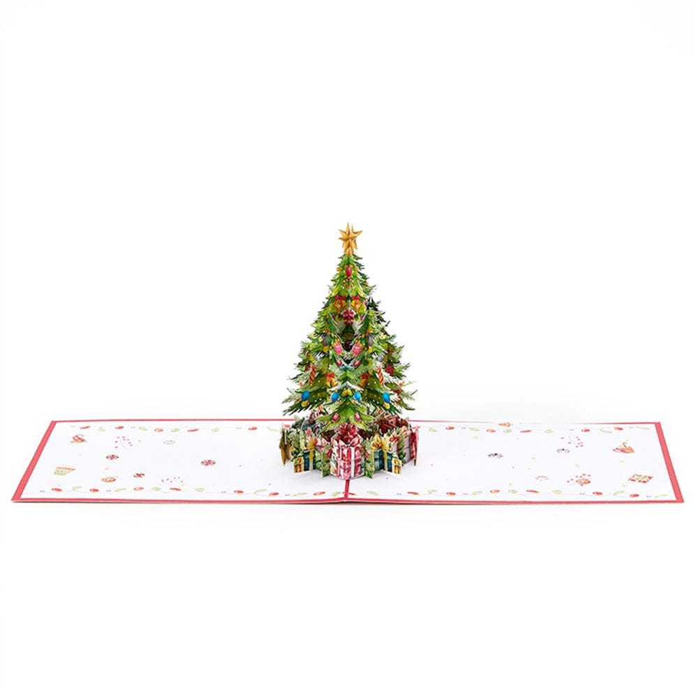 Christmas Tree 3D Pop Up Card Christmas Greeting Card - GiftLab