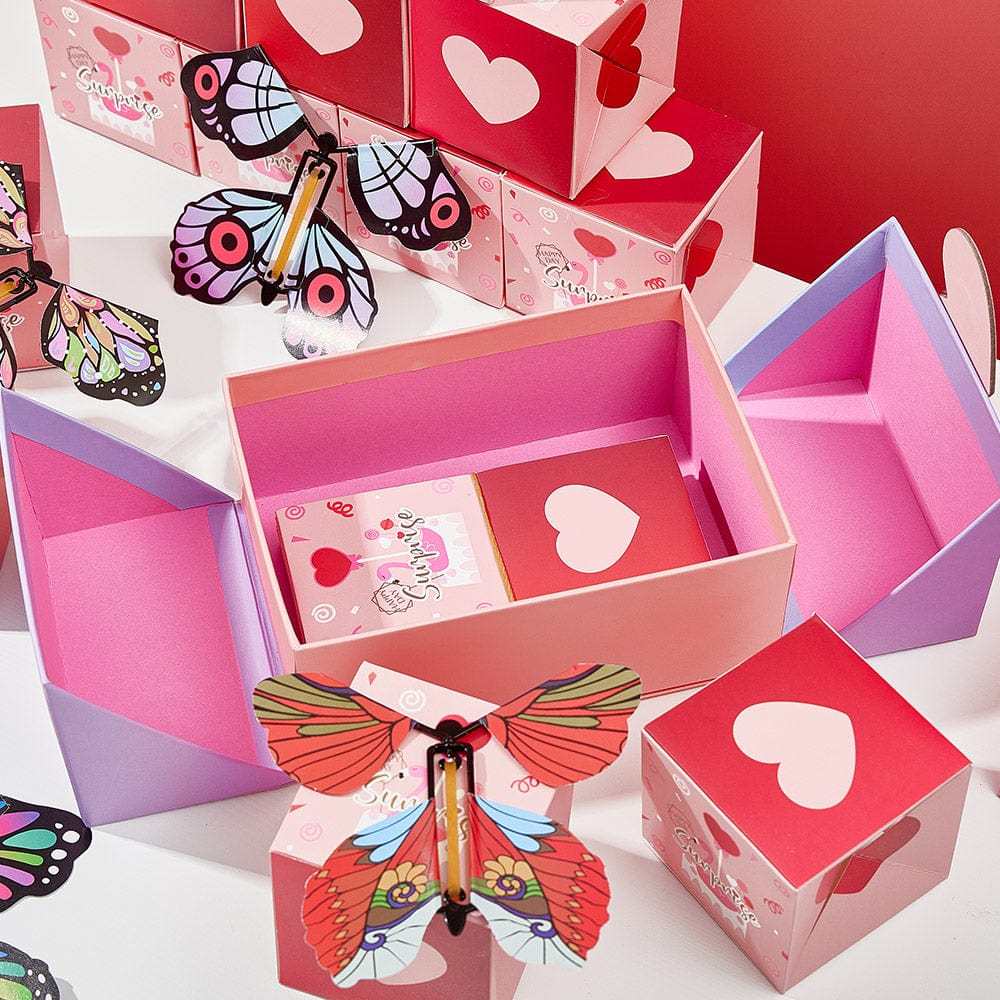 DIY Surprise Gift Box Explosion for Money Cash Pop Up Gift Box for Lover - GiftLab