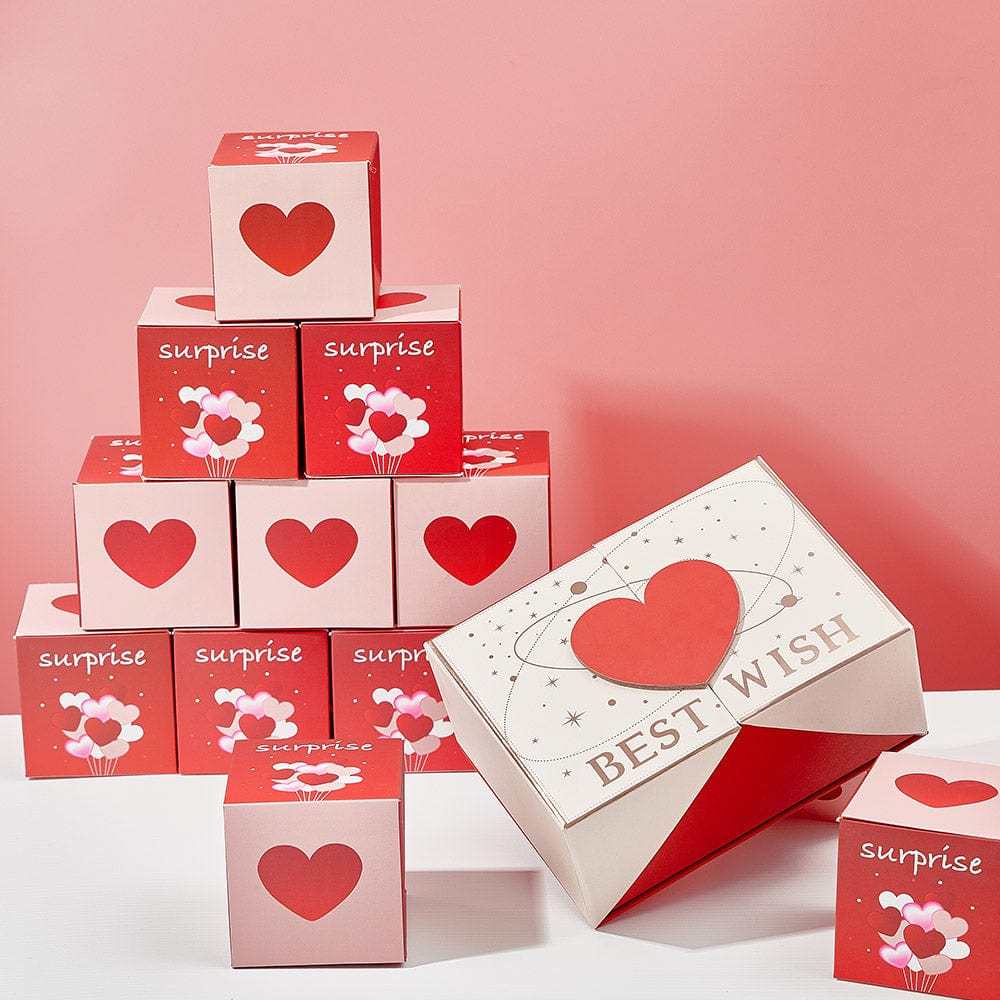 DIY Surprise Gift Box Explosion for Money Cash Pop Up Gift Box for Lover - GiftLab