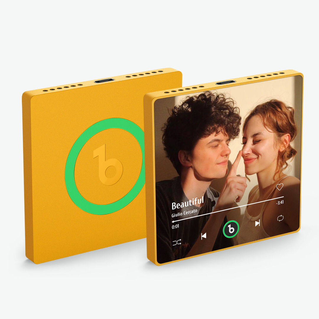 Custom Music Fridge Magnet Personalized Upgrade Photo Colorful Album Fridge Magnet Music Wall Photo Sticker Can Be Played Without Phone