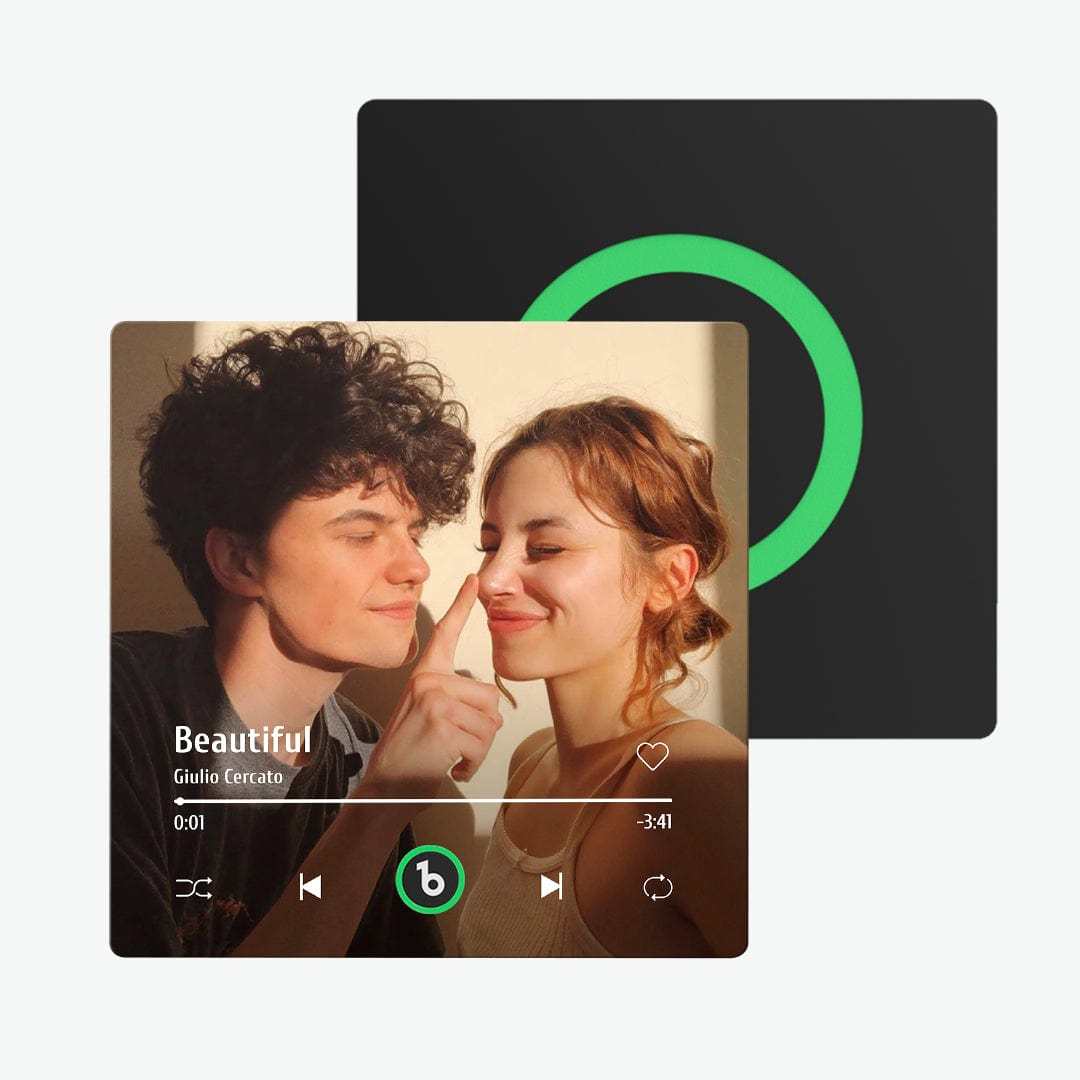 Custom Music Fridge Magnet and Photo Colorful Album Fridge Magnet Music Wall Photo Sticker That Can Be Played - GiftLab