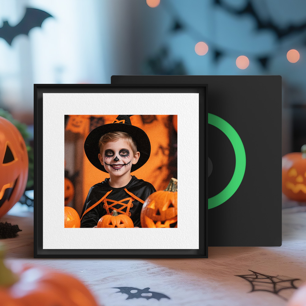 Custom Music & Photo Fridge Magnet Can Customize 1-6  Frame Art and Songs Personalized Photo Song That Can Play Music Halloween Gifts for Her - Fridgebeatsau