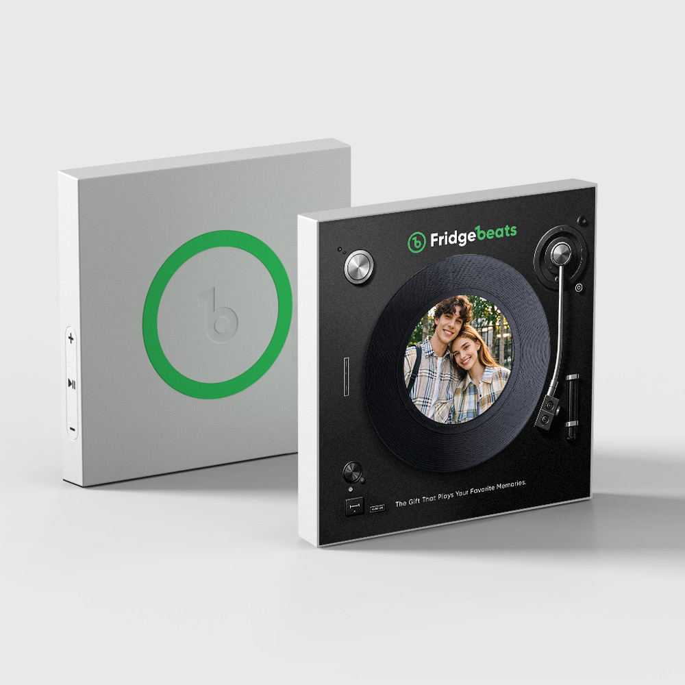 Aimant de réfrigérateur avec chanson personnalisée, avec photo, prend en charge les fonctionnalités NFC, cadeaux pour hommes, Festival mondial de football 2026 - Fridgebeatsfr