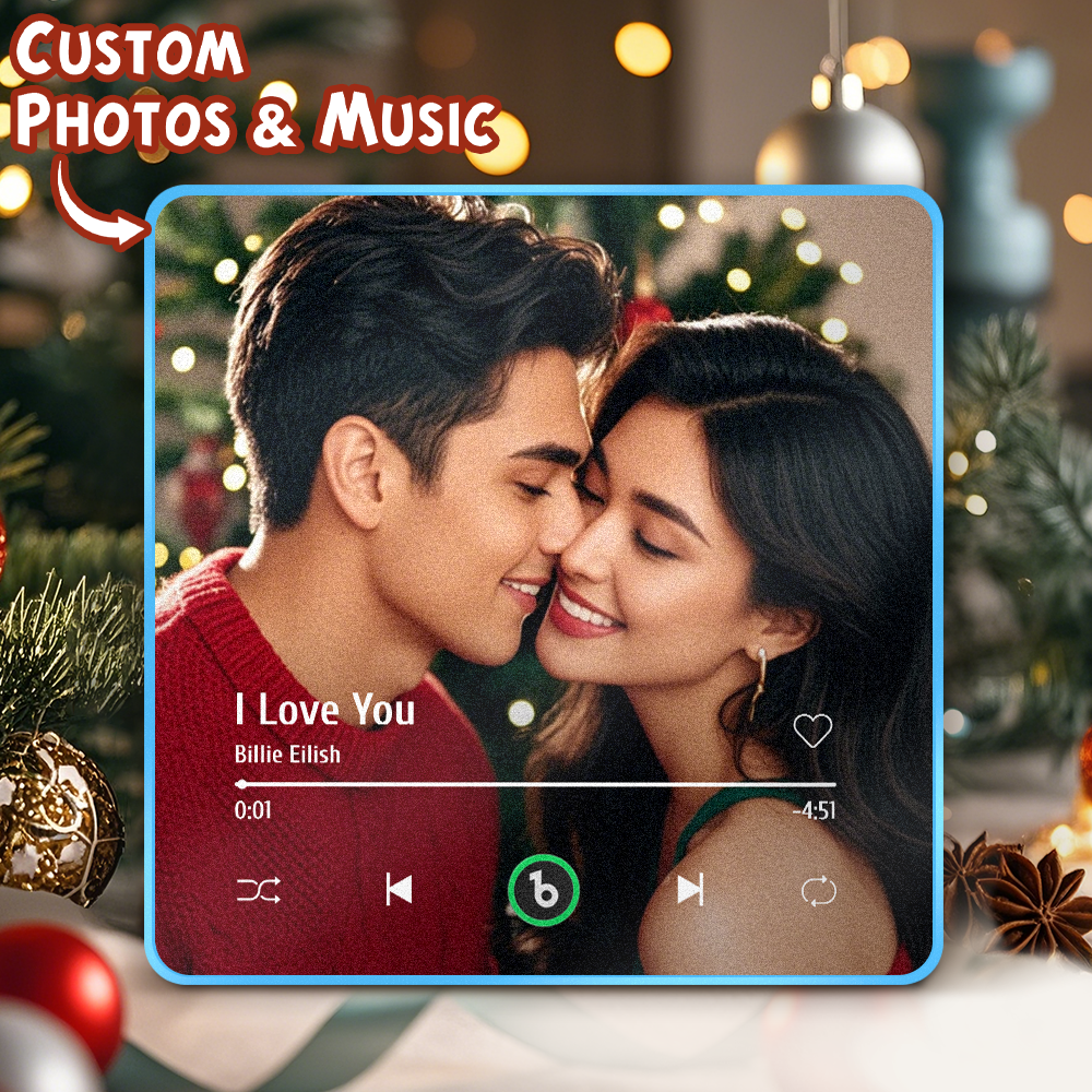Aimant De Réfrigérateur Personnalisé Avec Musique Et Photo Fridgebeats Pro Prend En Charge La Connectivité Bluetooth - Fridgebeatsfr