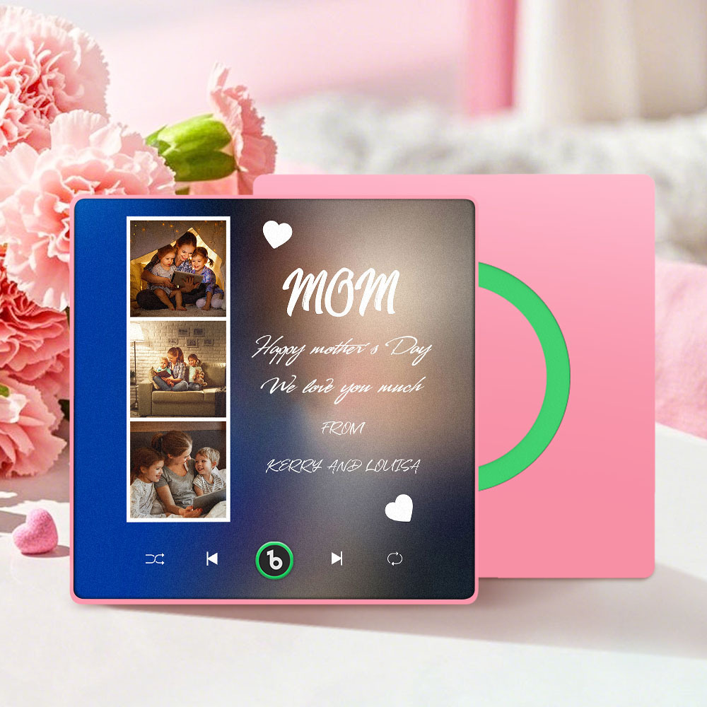Aimants De Réfrigérateur Musicaux Personnalisés Aimants Personnalisés Qui Jouent De La Musique Cadeaux Pour La Fête Des Mères - Fridgebeatsfr