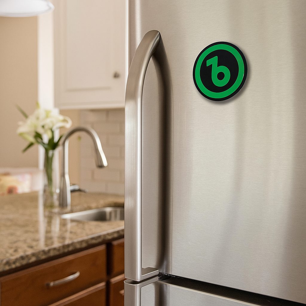Cadeau Gratuit - Aimant De Réfrigérateur En Acrylique Fridgebeats - Fridgebeatsfr