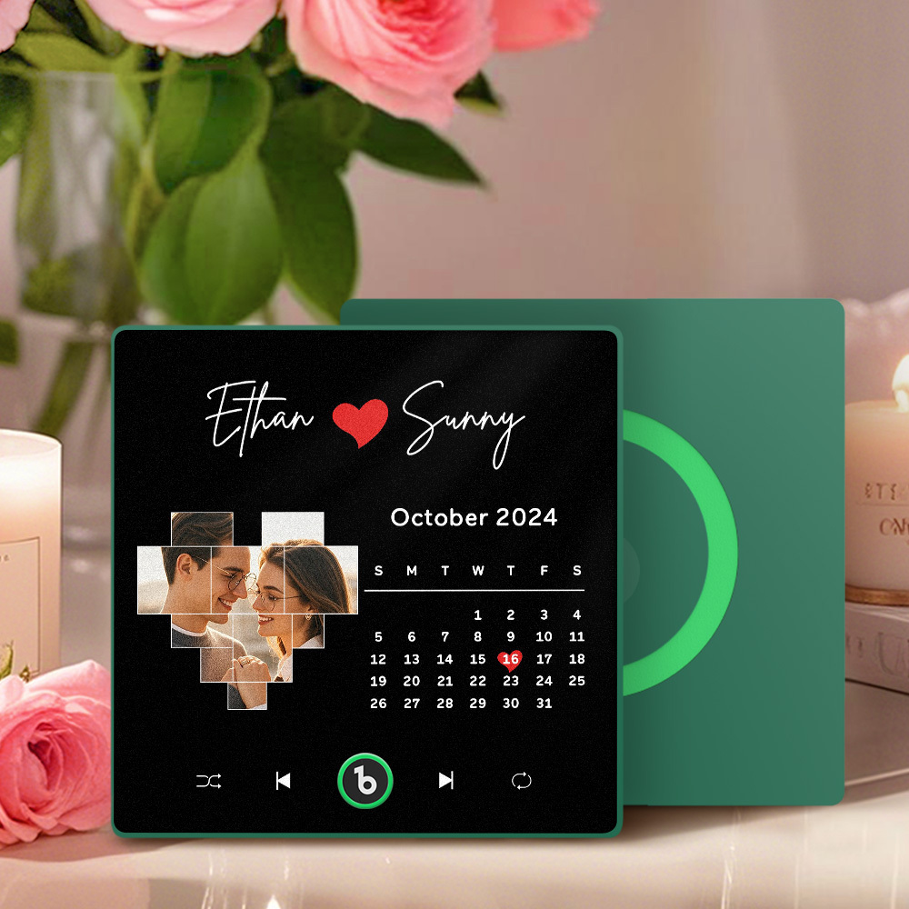 Aimant De Réfrigérateur Personnalisé Musique, Photos Et Calendrier Fridgebeats Pro Prend En Charge La Connectivité Bluetooth - Fridgebeatsfr