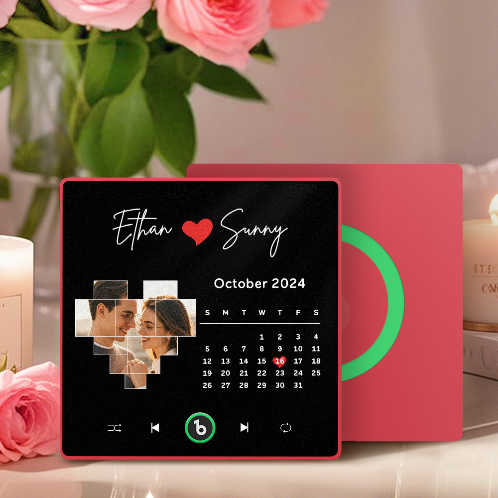 Aimant De Réfrigérateur Personnalisé Musique, Photos Et Calendrier Fridgebeats Pro Prend En Charge La Connectivité Bluetooth - Fridgebeatsfr