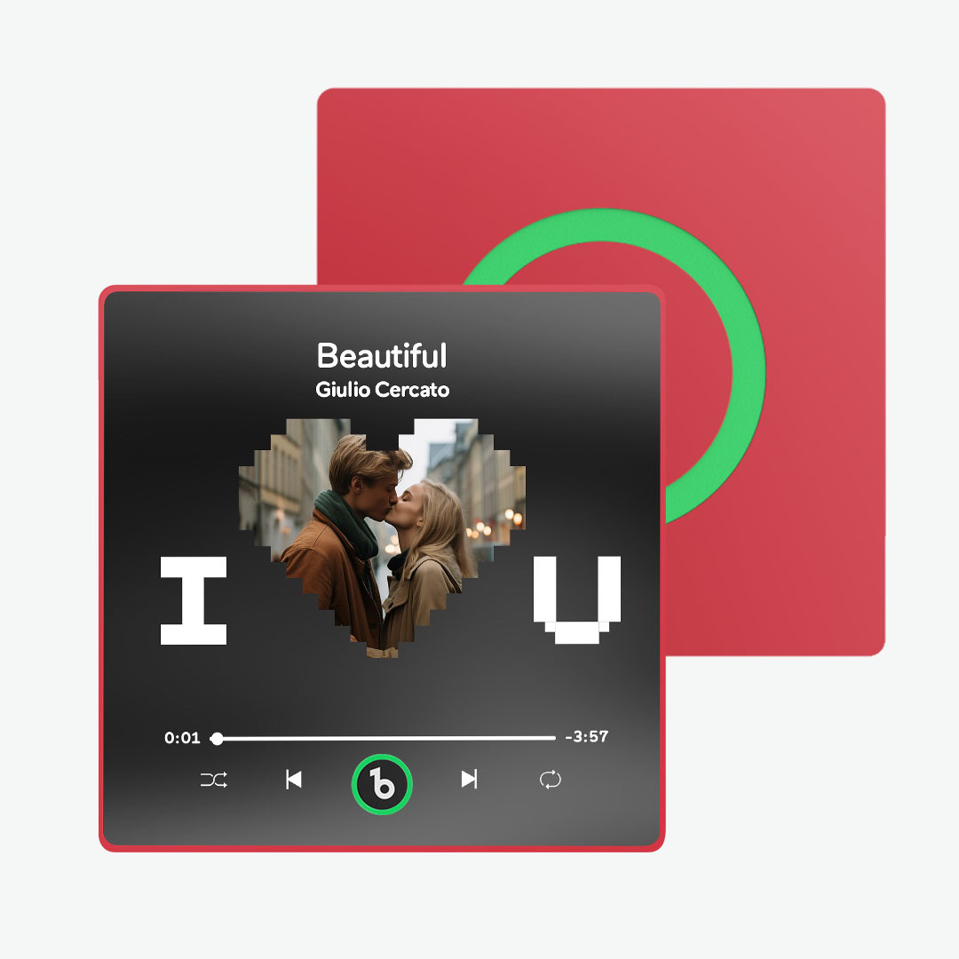 Aimant De Réfrigérateur Personnalisé Avec Musique Et Photo Fridgebeats Pro Prend En Charge La Connectivité Bluetooth - Fridgebeatsfr
