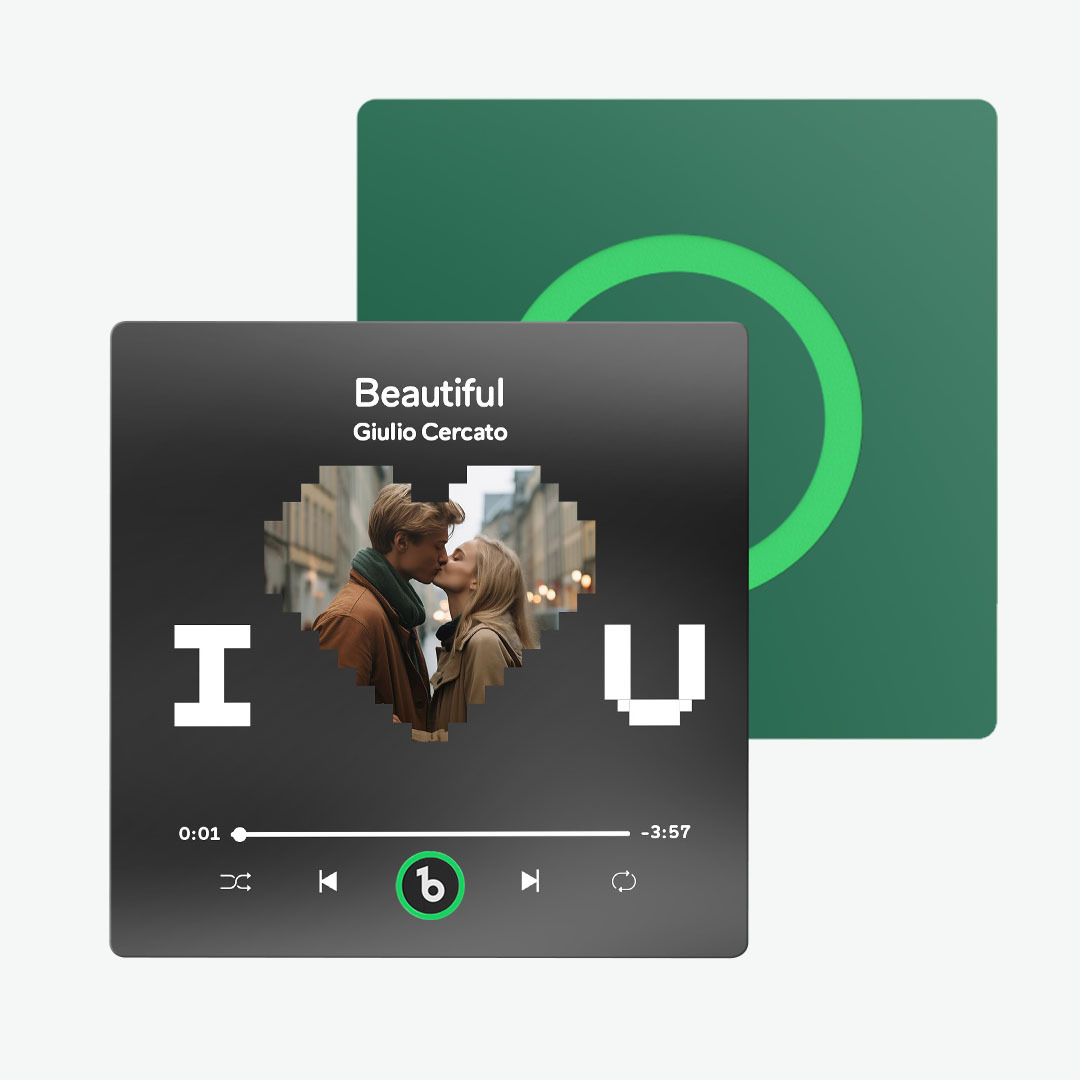 Aimant De Réfrigérateur Personnalisé Avec Musique Et Photo Fridgebeats Pro Prend En Charge La Connectivité Bluetooth - Fridgebeatsfr