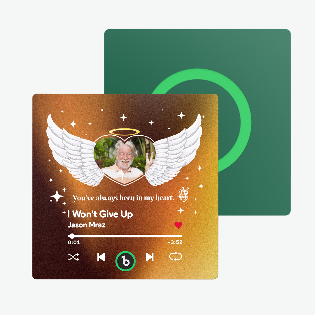 Aimant De Réfrigérateur Personnalisé Avec Musique Et Photo Fridgebeats Pro Prend En Charge La Connectivité Bluetooth - Fridgebeatsfr
