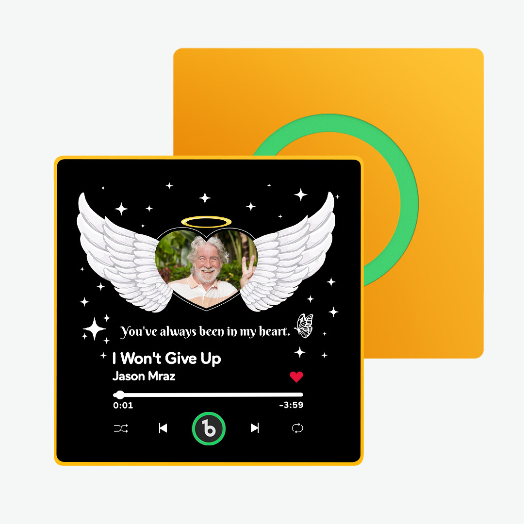 Aimant De Réfrigérateur Personnalisé Avec Musique Et Photo Fridgebeats Pro Prend En Charge La Connectivité Bluetooth - Fridgebeatsfr