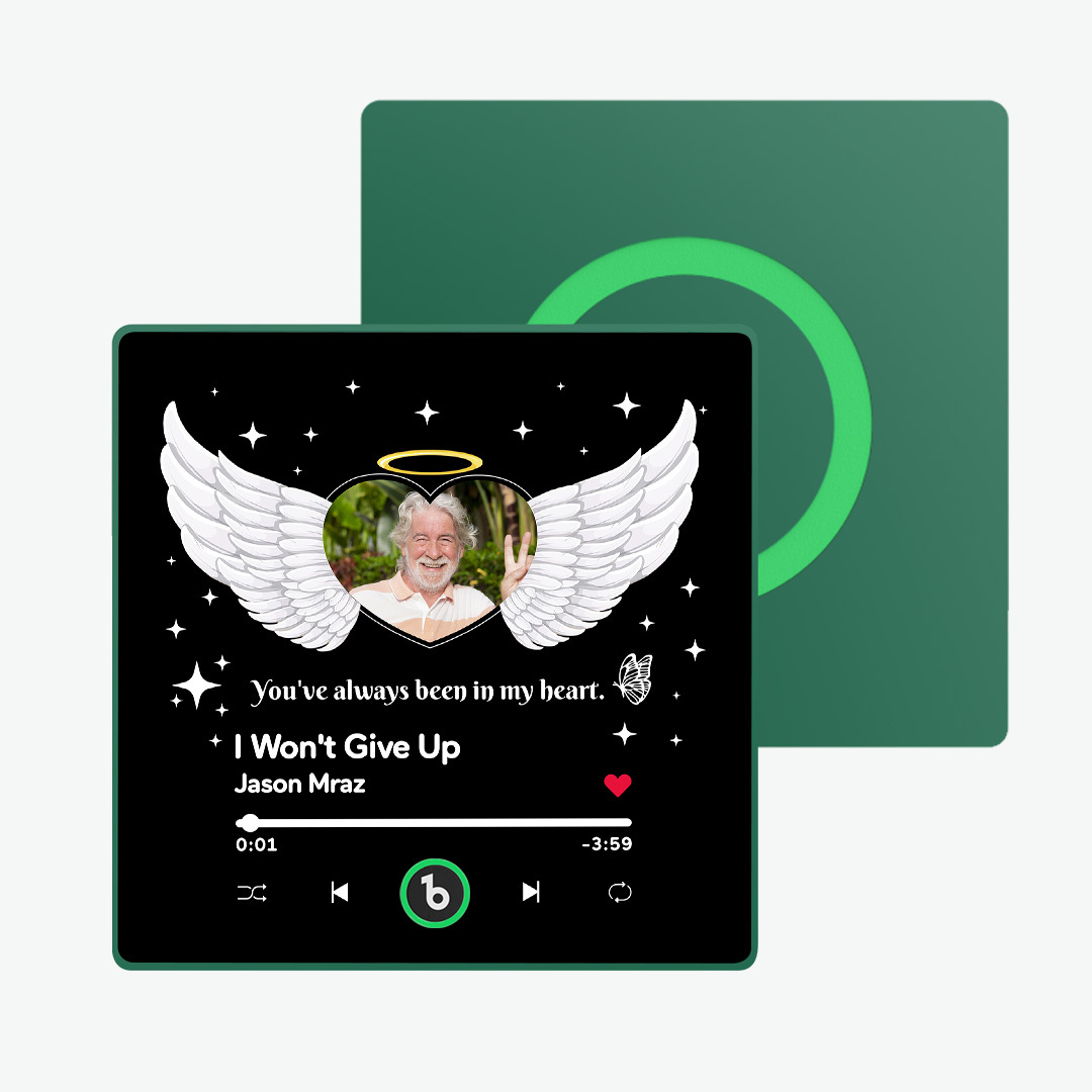 Aimant De Réfrigérateur Personnalisé Avec Musique Et Photo Fridgebeats Pro Prend En Charge La Connectivité Bluetooth - Fridgebeatsfr