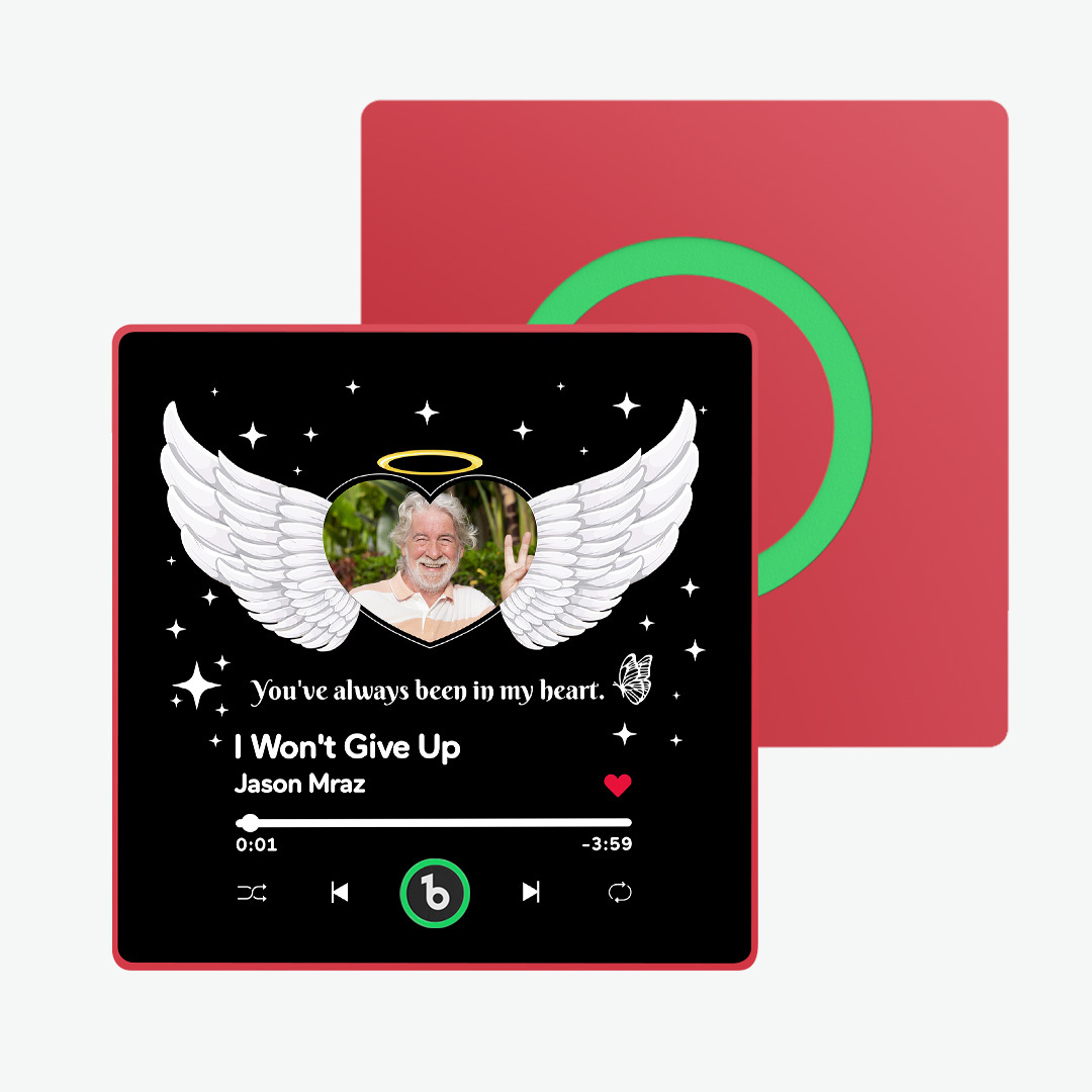 Aimant De Réfrigérateur Personnalisé Avec Musique Et Photo Fridgebeats Pro Prend En Charge La Connectivité Bluetooth - Fridgebeatsfr