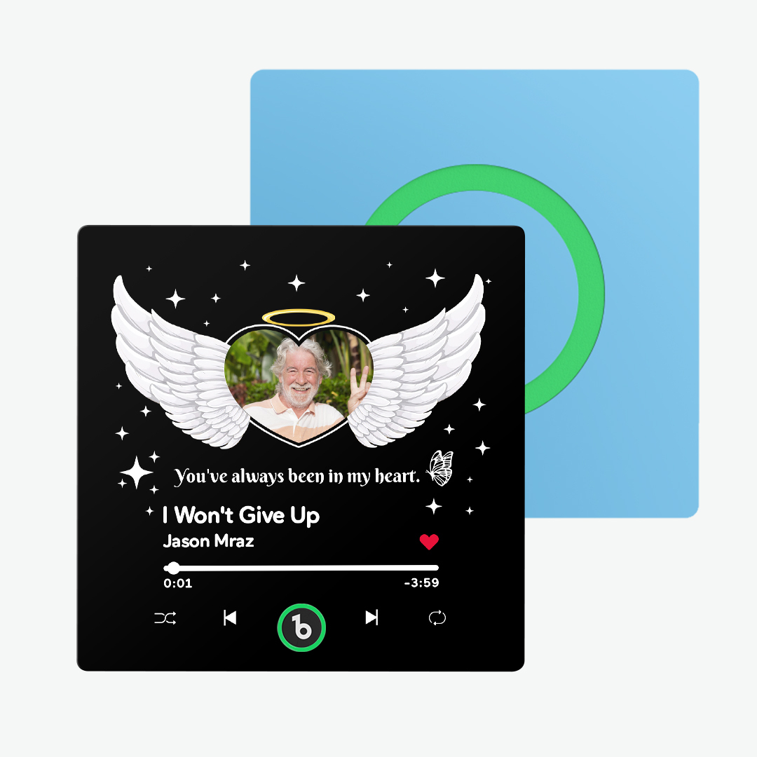 Aimant De Réfrigérateur Personnalisé Avec Musique Et Photo Fridgebeats Pro Prend En Charge La Connectivité Bluetooth - Fridgebeatsfr