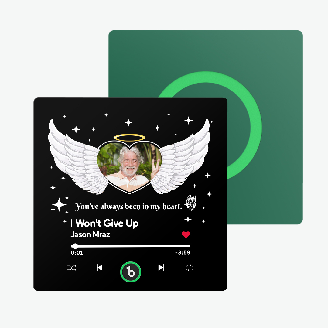 Aimant De Réfrigérateur Personnalisé Avec Musique Et Photo Fridgebeats Pro Prend En Charge La Connectivité Bluetooth - Fridgebeatsfr