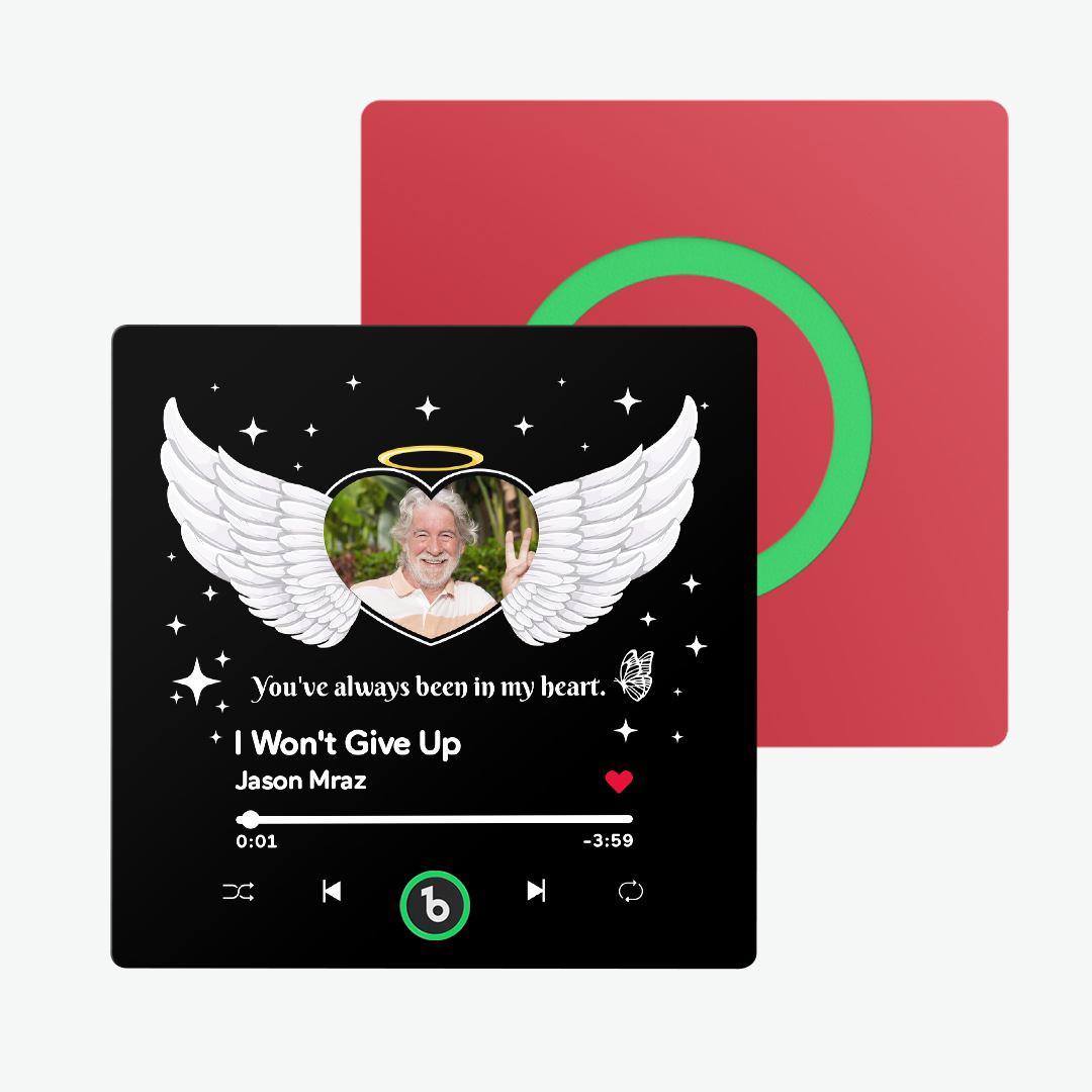 Aimant De Réfrigérateur Personnalisé Avec Musique Et Photo Fridgebeats Pro Prend En Charge La Connectivité Bluetooth - Fridgebeatsfr