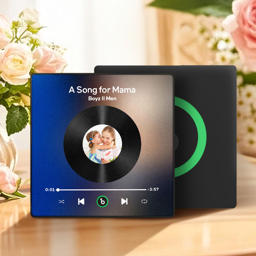 Aimants De Réfrigérateur Personnalisés, Musique Et Photo, Cadeaux De Fête Des Mères Pour Maman