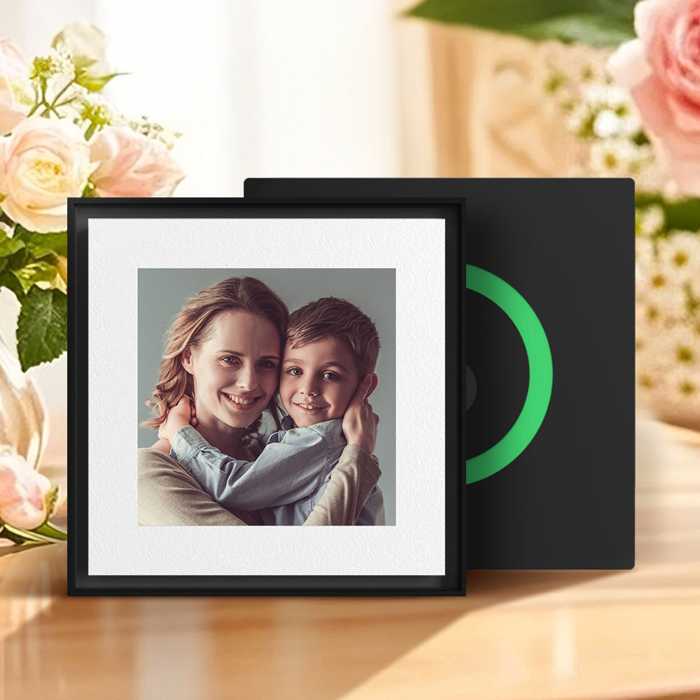 Nouvel Aimant Photo Personnalisé Pour Réfrigérateur (version 5.0) Avec Jusqu'à 6 Chansons. Cadeau De Fête Des Mères Pour Maman. - Fridgebeatsfr