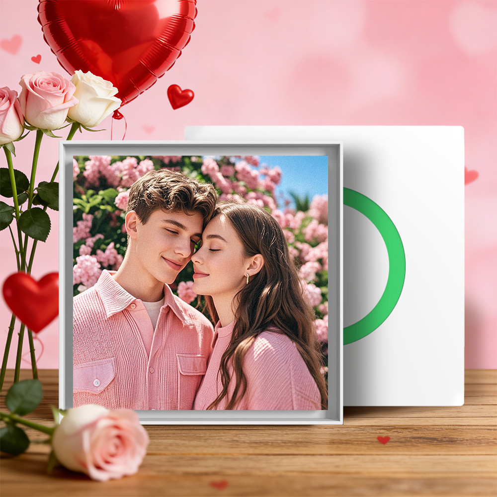 Aimant De Réfrigérateur Personnalisé Avec Musique Et Photo. Personnalisez 1 À 6 Cadres Et Chansons. Cadeau Idéal Pour La Saint-valentin (couple). - Fridgebeatsfr