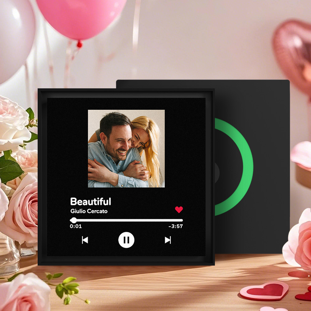 Aimant De Réfrigérateur Musical Personnalisé, Nouvelle Mise À Niveau 5.0, Peut Lire Des Chansons Et Ajuster Le Volume, Prend En Charge 1 À 6 Chansons, Cadeaux D'anniversaire - Fridgebeatsfr