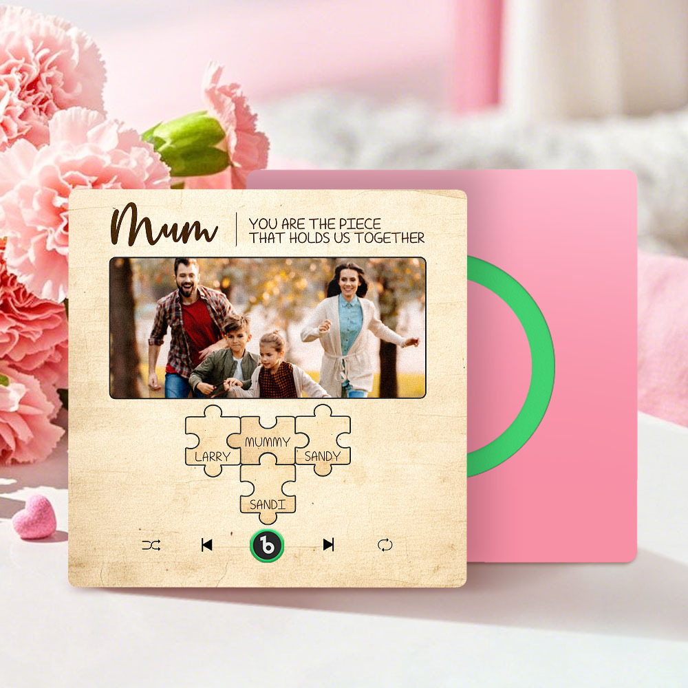 Aimants De Réfrigérateur Personnalisés Avec Chansons Qui Jouent De La Musique Avec Des Noms Cadeaux De Fête Des Mères Pour Maman - Fridgebeatsfr