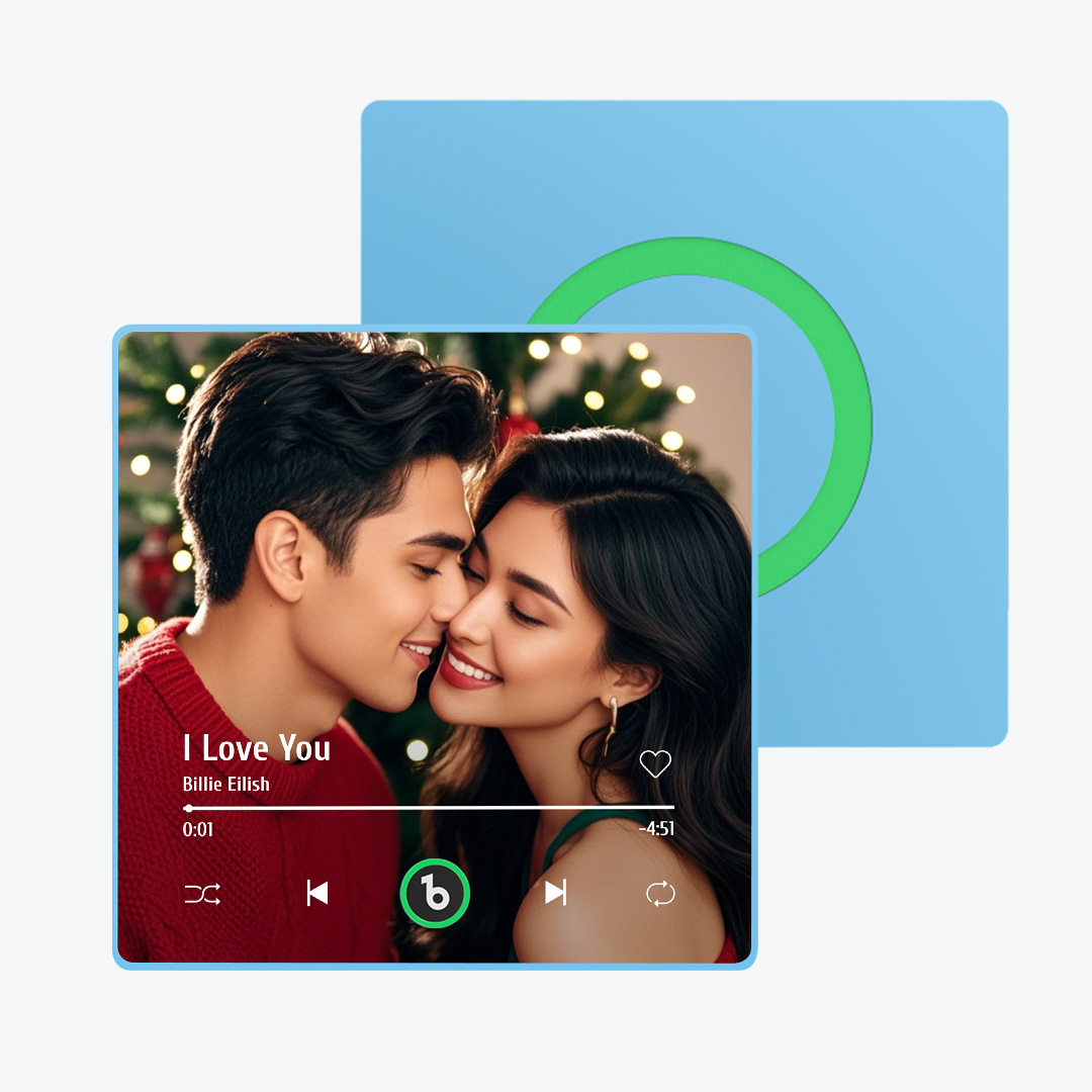 Aimant De Réfrigérateur Personnalisé Avec Musique Et Photo Fridgebeats Pro Prend En Charge La Connectivité Bluetooth - Fridgebeatsfr