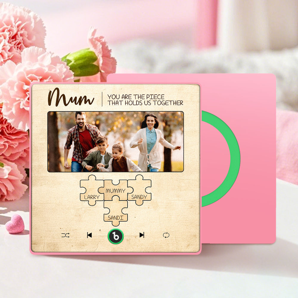 Aimants De Réfrigérateur Personnalisés Avec Chansons Qui Jouent De La Musique Avec Des Noms Cadeaux De Fête Des Mères Pour Maman - Fridgebeatsfr