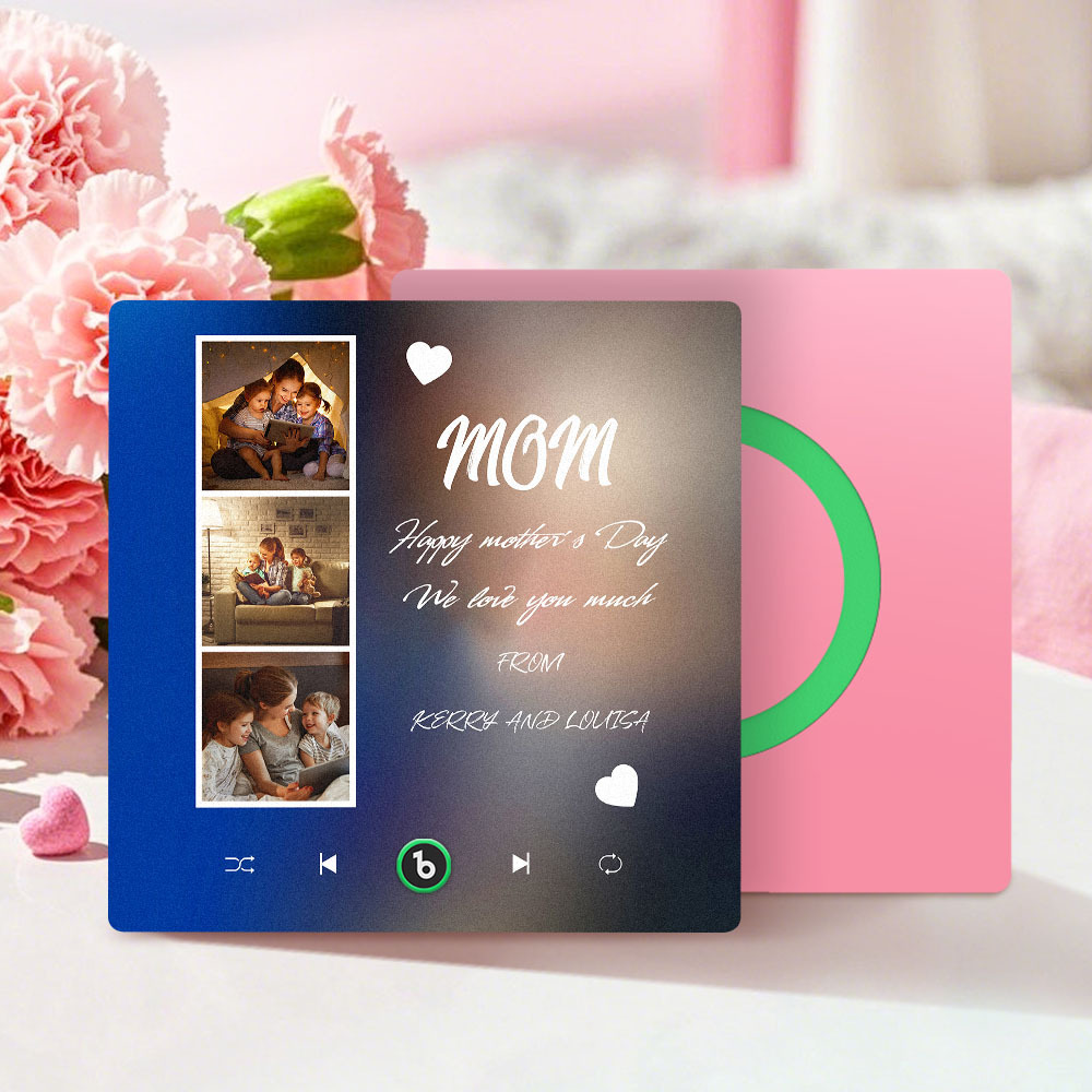 Custom Music Fridge Magnets Personalized Magnets That Plays Music Mother's Day Gifts - Fridgebeatsca
