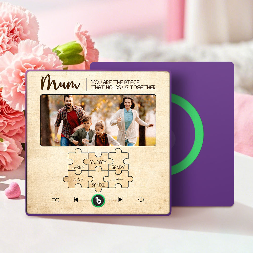 Personalised Song Fridge Magnets That Plays Music with Names Mother's Day Gifts for Mum - Fridgebeatsca