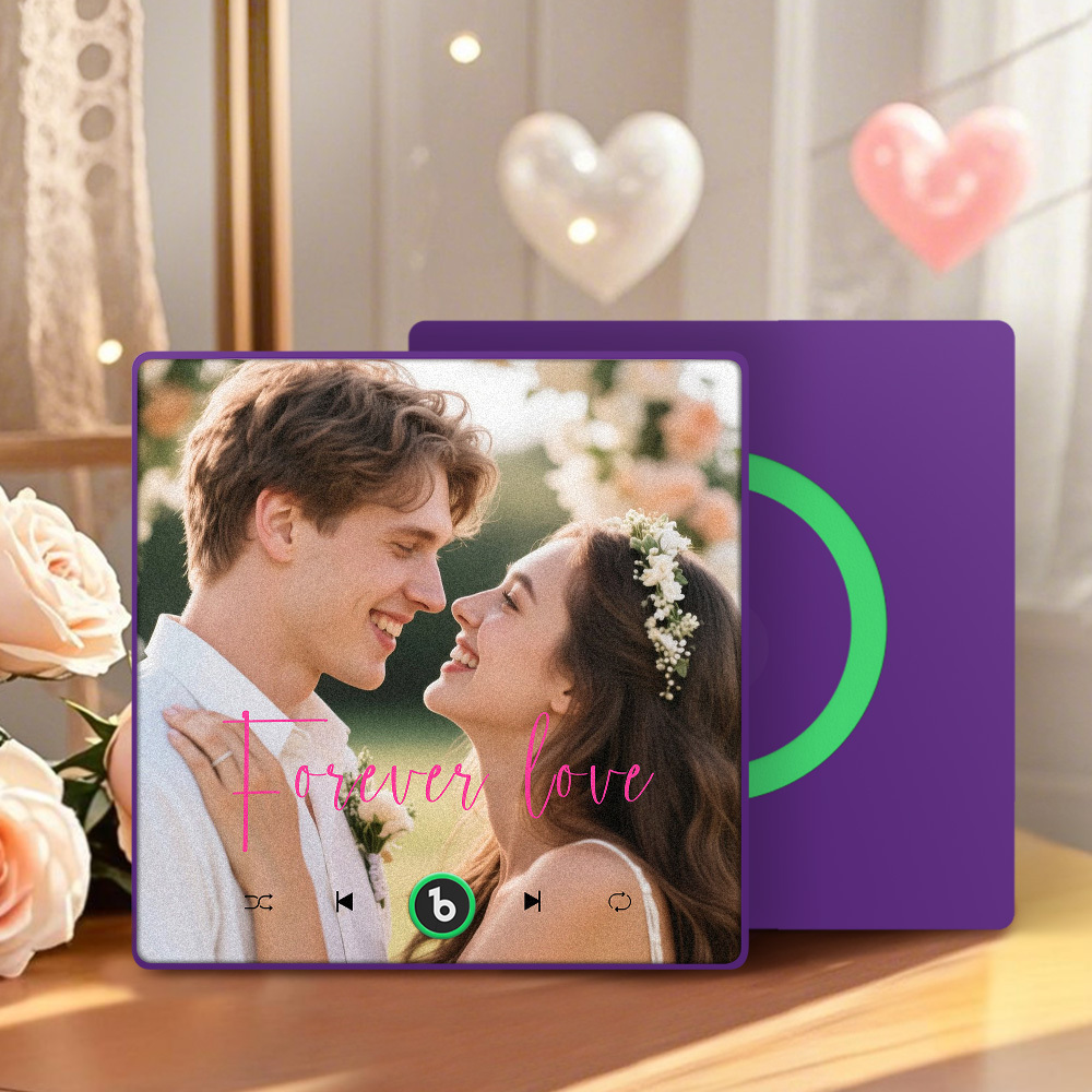 Custom Music Fridge Magnet Gifts for Her Personalized Photo Gifts for Couple Unique Gift for Anniversary Gift - Fridgebeatsca