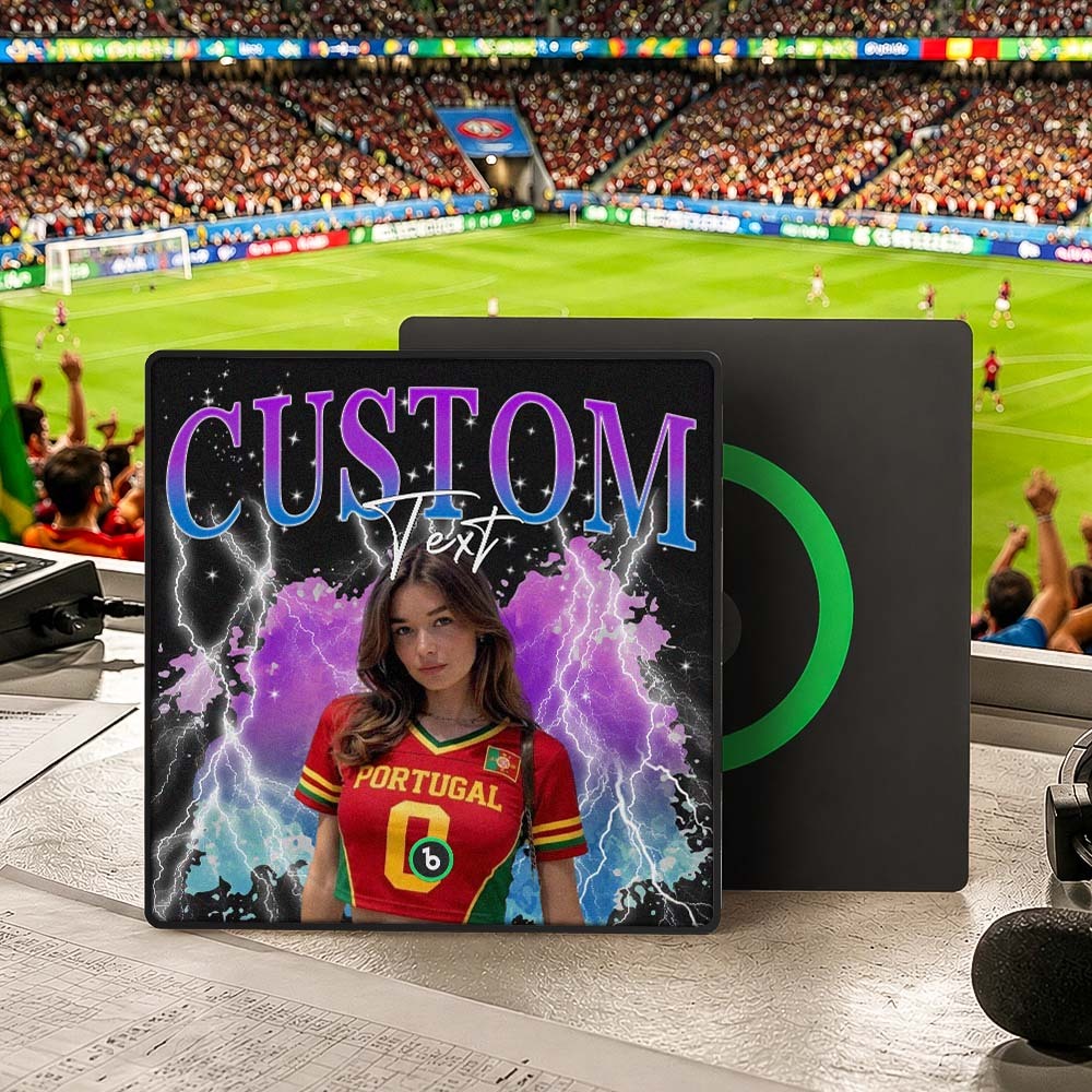 Personalized Music Fridge Magnet Colorful Frame 4.0 Upgrade Album Fridge Magnet Can Play Songs Gift for Fans Can Upload Your Music - Fridgebeatsca
