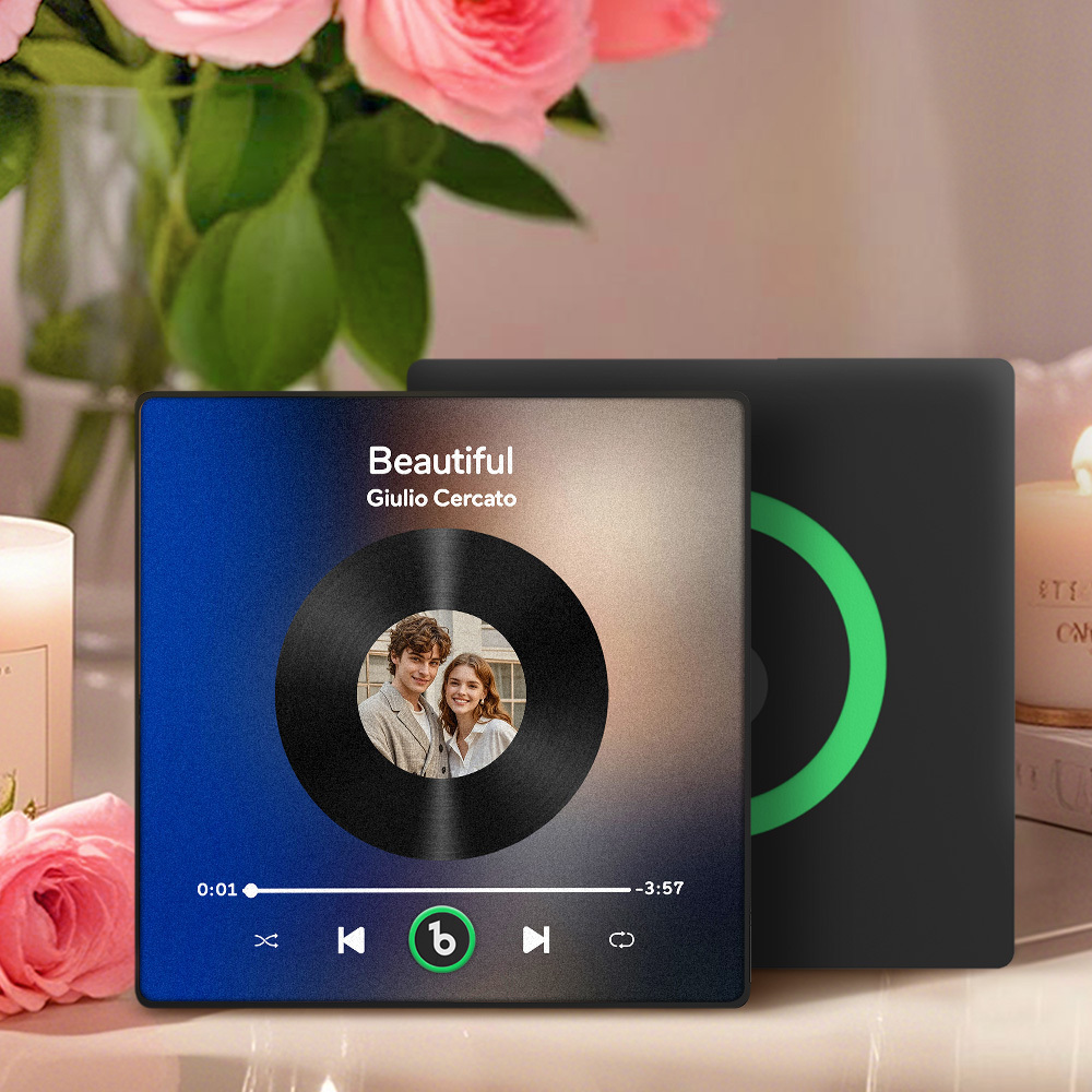 Custom Music & Photo Fridge Magnet FridgeBeats Pro Supports Bluetooth Connectivity