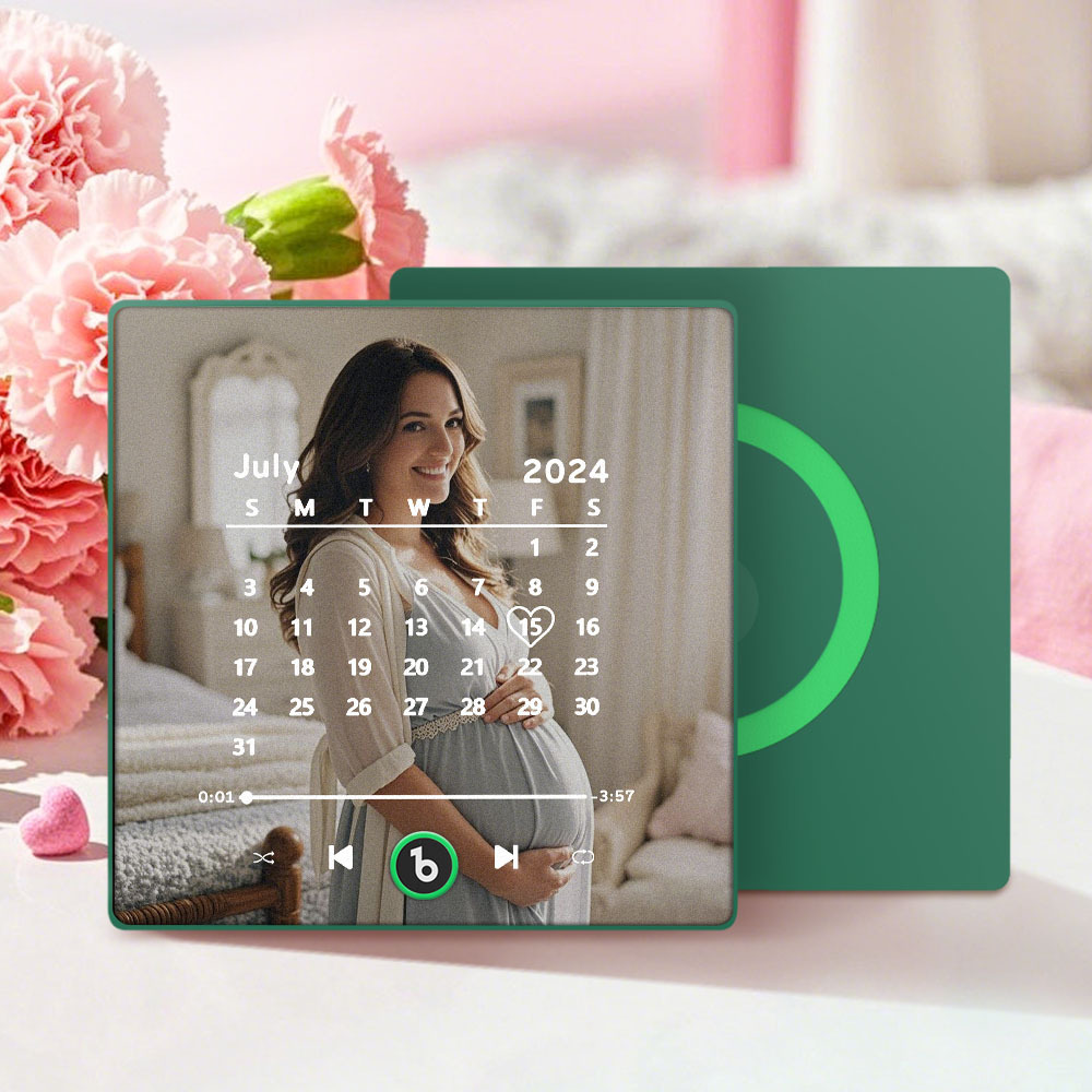 Personalised Music Fridge Magnet with Date FridgeBeats Anniversary Gifts Mother's Day Gifts for New Mum - Fridgebeatsca