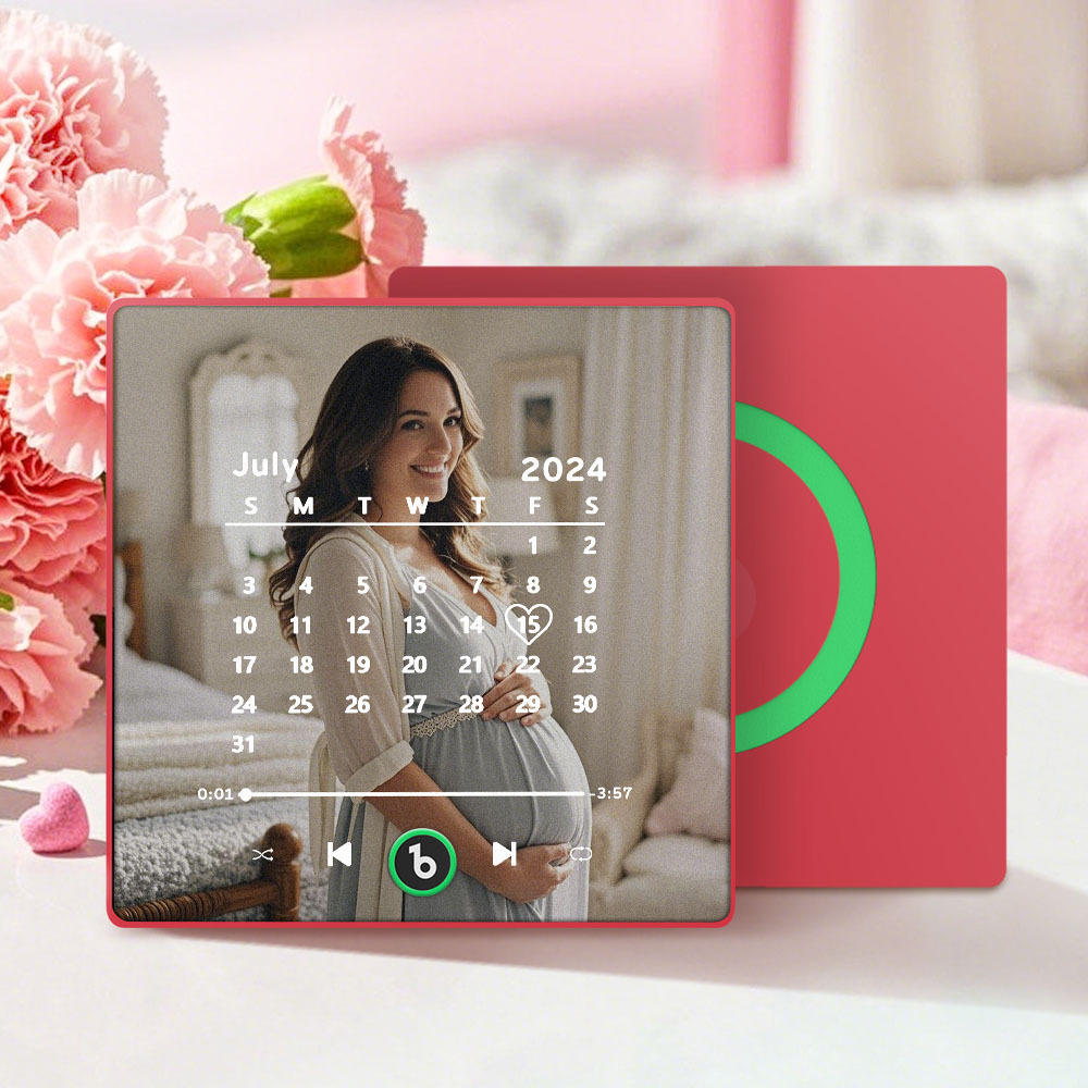 Personalised Music Fridge Magnet with Date FridgeBeats Anniversary Gifts Mother's Day Gifts for New Mum - Fridgebeatsca