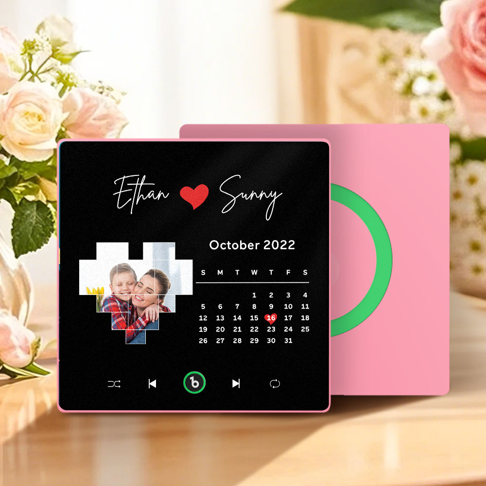 Custom Musical Fridge Magnets with Date Mother's Day Gifts Anniversary Gifts for Mum - Fridgebeatsca