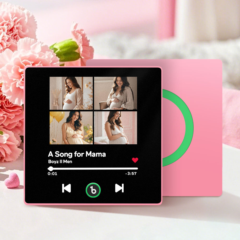 Personalised Music Fridge Magnet with 4 Photos FridgeBeats Mother's Day Gifts for Mum - Fridgebeatsca