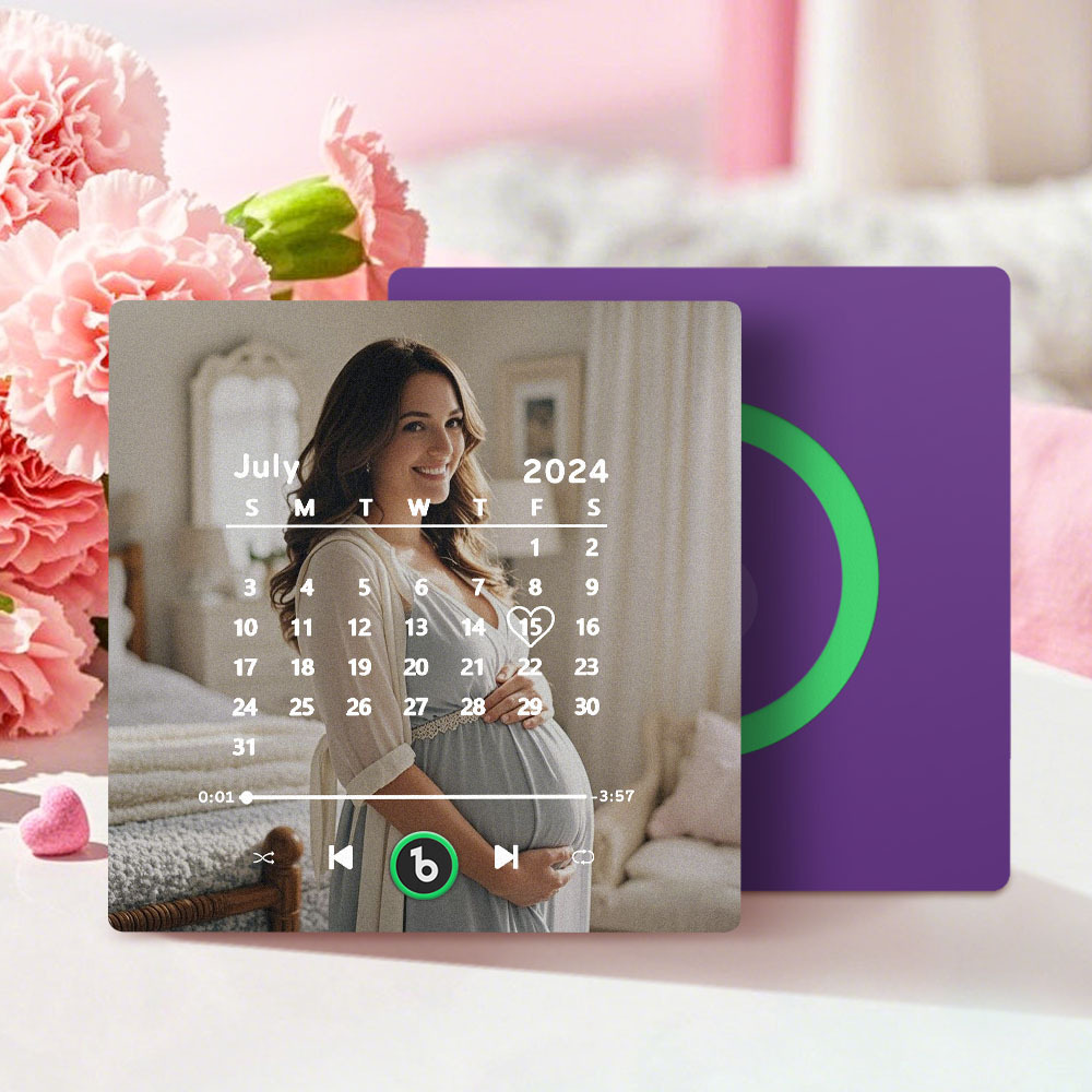 Personalised Music Fridge Magnet with Date FridgeBeats Anniversary Gifts Mother's Day Gifts for New Mum - Fridgebeatsca