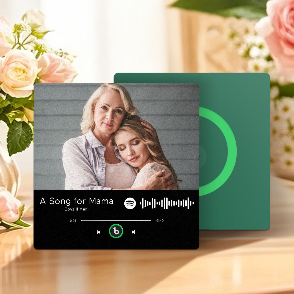 Personalised Music Fridge Magnet That Plays Mother's Day Gifts for Mum Multiple Colors - Fridgebeatsca