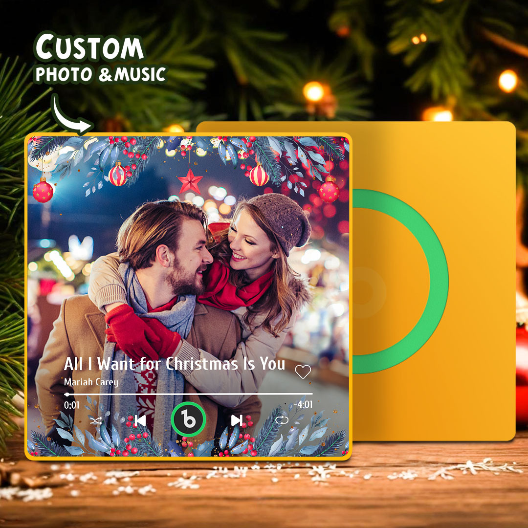 Custom Music & Photo Fridge Magnet FridgeBeats Pro Supports Bluetooth Connectivity - Fridgebeatsca