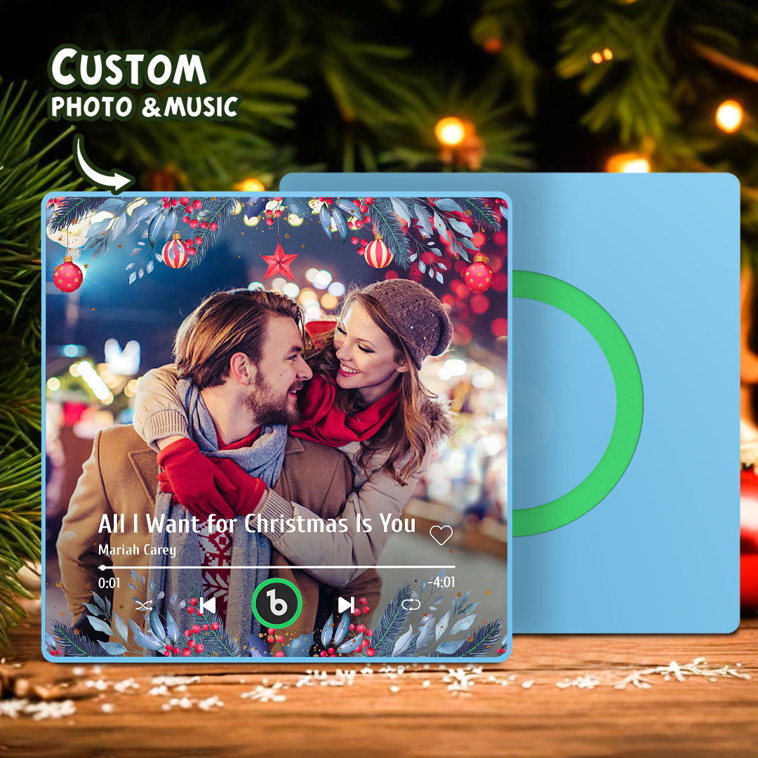 Custom Music & Photo Fridge Magnet FridgeBeats Pro Supports Bluetooth Connectivity - Fridgebeatsca