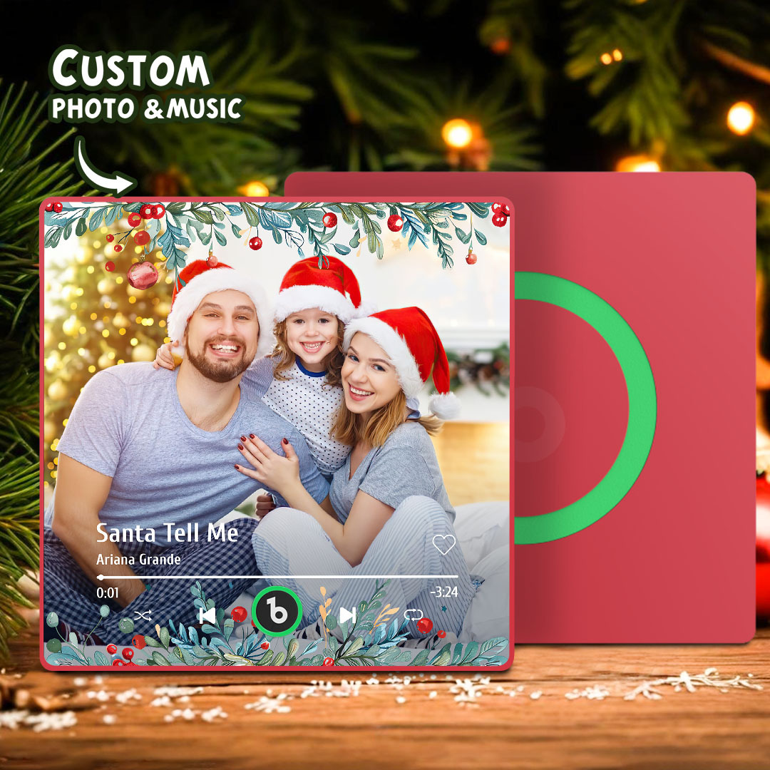 Custom Music & Photo Fridge Magnet FridgeBeats Pro Supports Bluetooth Connectivity - Fridgebeatsca