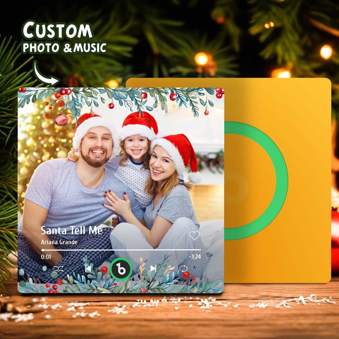 Custom Music & Photo Fridge Magnet FridgeBeats Pro Supports Bluetooth Connectivity - Fridgebeatsca