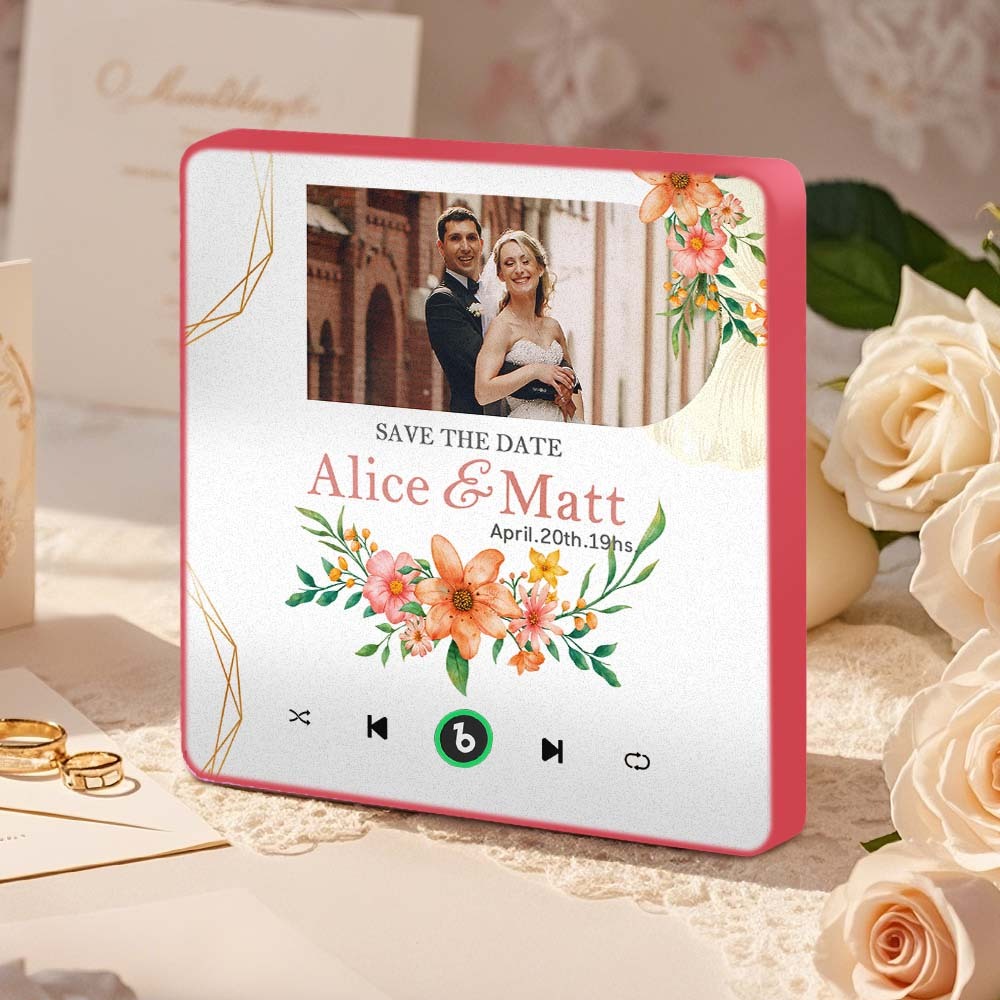 Custom Music & Photo Fridge Magnet FridgeBeats Pro Supports Bluetooth Connectivity - Fridgebeatsca