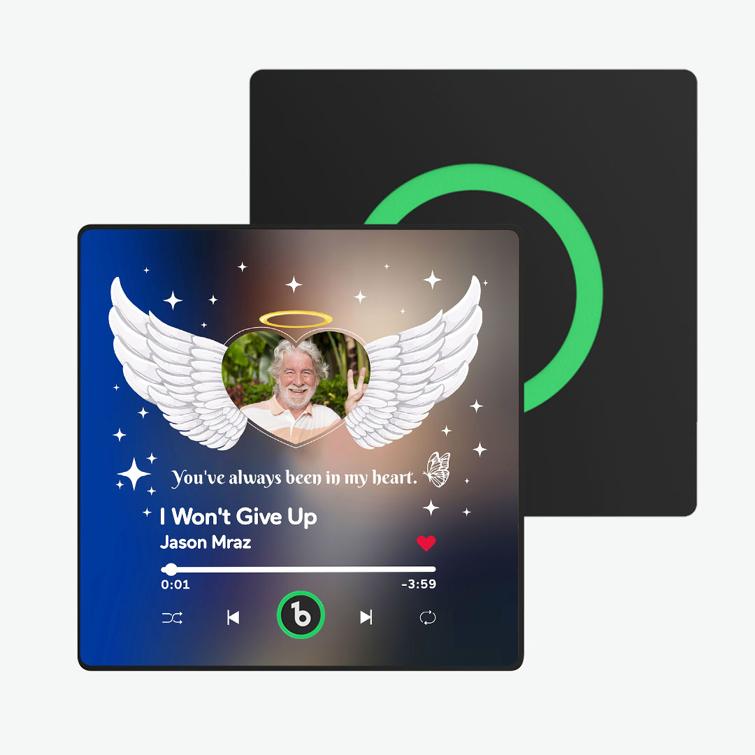Custom Music And Photo Fridge Magnet Personalized Photo Magnets Memorial Gifts