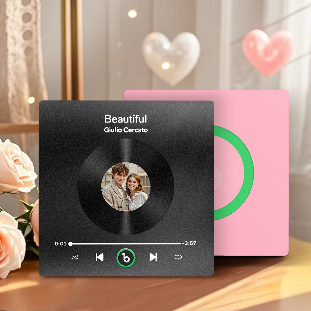Custom Music & Photo Fridge Magnet FridgeBeats Pro Supports Bluetooth Connectivity Valentine's Day Gifts - Fridgebeatsca
